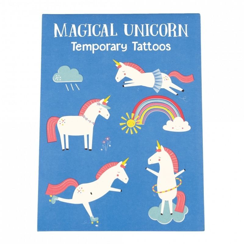 Rex London - Magical Unicorn Temporary Tattoos (2 Sheets)